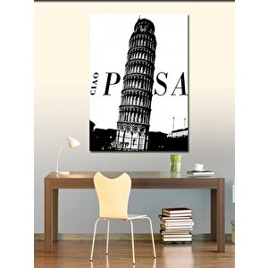 Kanvas Tablo Pisa Kulesi 70x100 cm