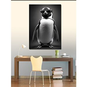 Kanvas Tablo Güneş Gözlüklü Penguen 70x100 cm
