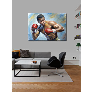 Kanvas Tablo Muhammed Ali Boksör
