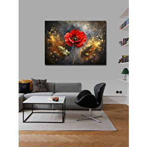 Kanvas Tablo Gelincik Çiçeği 100x140 cm