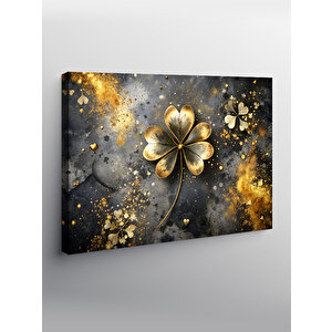 Kanvas Tablo 3 Yapraklı Yonca 70x100 cm