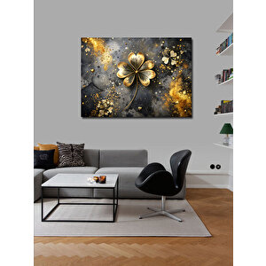 Kanvas Tablo 3 Yapraklı Yonca 70x100 cm