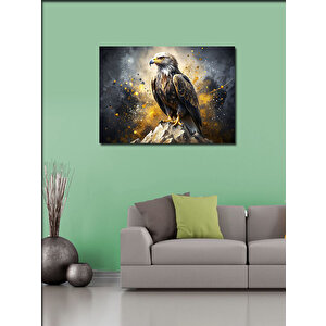 Kanvas Tablo Zirvedeki Kartal 100x140 cm