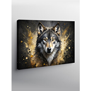 Kanvas Tablo Soyut Kurt 100x140 cm