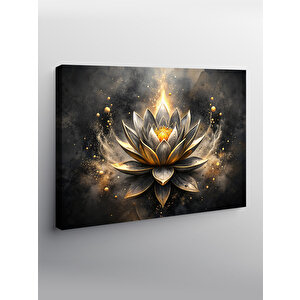 Kanvas Tablo Lotus Çiçeği 100x140 cm