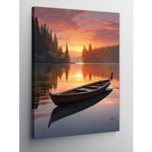 Kanvas Tablo Göldeki Sandal