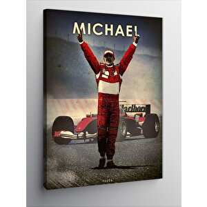 Kanvas Tablo Michael Schumacher