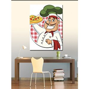 Kanvas Tablo Aşçı Mutfak Temalı