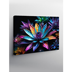 Kanvas Tablo Lotus Çiçeği 100x140 cm