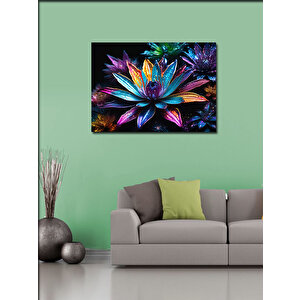 Kanvas Tablo Lotus Çiçeği 100x140 cm