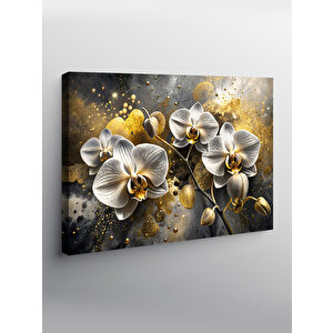 Kanvas Tablo Beyaz Orkideler 70x100 cm