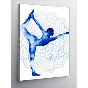 Kanvas Tablo Yoga Yapan Kadın 70x100 cm