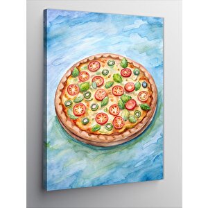 Kanvas Tablo Pizza Temalı