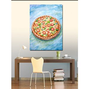 Kanvas Tablo Pizza Temalı