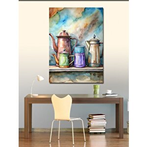 Kanvas Tablo Mutfak Araçları 100x140 cm