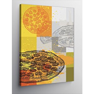 Kanvas Tablo Pizza
