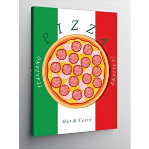 Kanvas Tablo İtalyan Pizzası