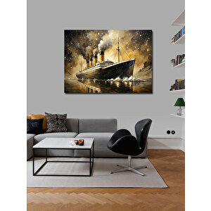Kanvas Tablo Titanik Yolcu Gemisi 100x140 cm