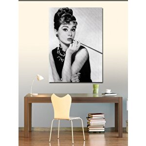 Kanvas Tablo Audrey Hepburn 70x100 cm