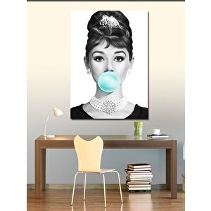 Kanvas Tablo Audrey Hepburn 70x100 cm