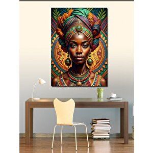 Kanvas Tablo Afrikalı Kadın