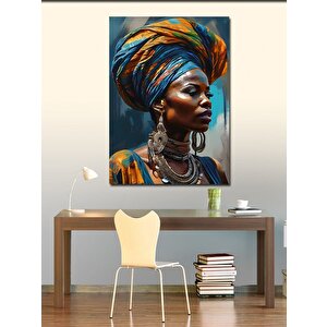 Kanvas Tablo Afrikalı Kadın