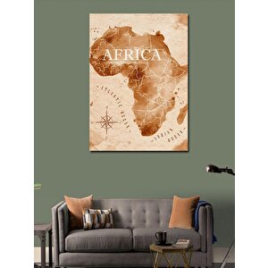 Kanvas Tablo Afrika Kıtası