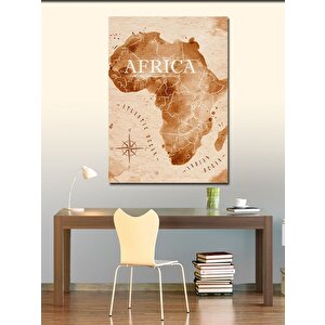 Kanvas Tablo Afrika Kıtası