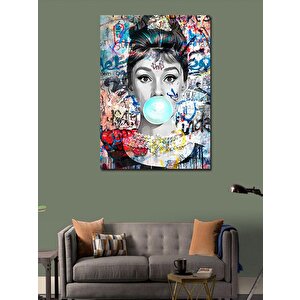 Kanvas Tablo Audrey Hepburn Pop Art