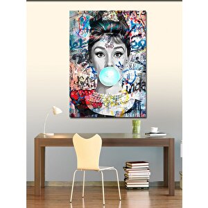Kanvas Tablo Audrey Hepburn Pop Art