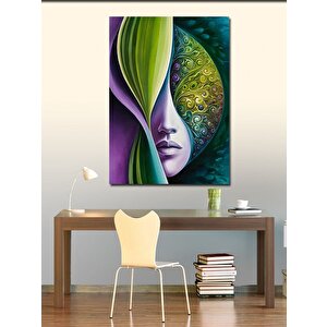 Kanvas Tablo Soyut İnsan 100x140 cm