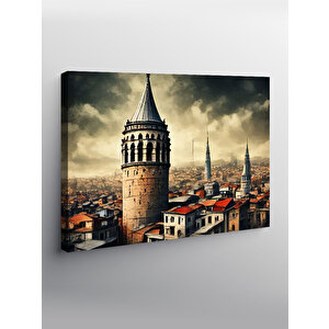 Kanvas Tablo Galata Kulesi