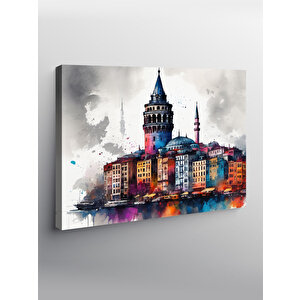 Kanvas Tablo Galata Kulesi