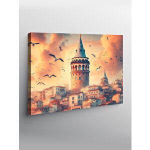 Kanvas Tablo Galata Kulesi