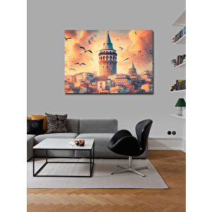 Kanvas Tablo Galata Kulesi