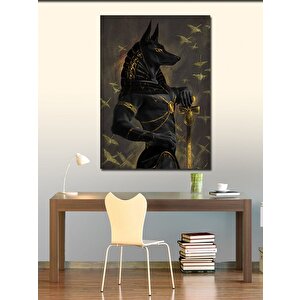 Kanvas Tablo Anubis 100x140 cm