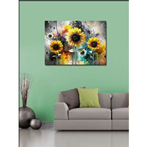 Kanvas Tablo Ayçiçekleri 100x140 cm