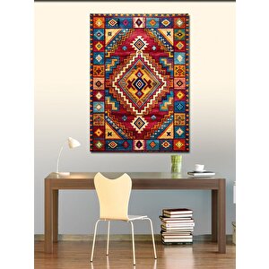 Kanvas Tablo Halı Desenli 70x100 cm
