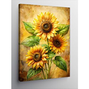 Kanvas Tablo Ayçiçekleri 70x100 cm