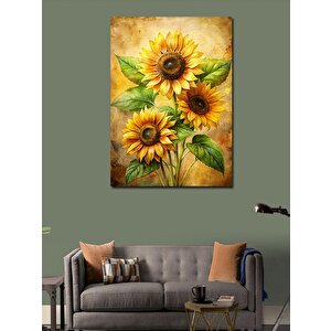 Kanvas Tablo Ayçiçekleri 70x100 cm