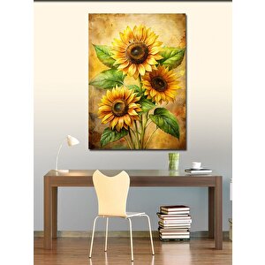 Kanvas Tablo Ayçiçekleri 70x100 cm