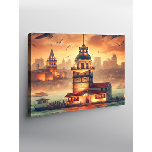 Kanvas Tablo Kız Kulesi 70x100 cm