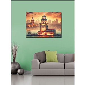 Kanvas Tablo Kız Kulesi 70x100 cm