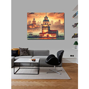 Kanvas Tablo Kız Kulesi 70x100 cm