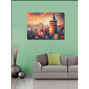 Kanvas Tablo Galata Kulesi 100x140 cm