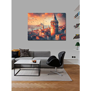 Kanvas Tablo Galata Kulesi 100x140 cm