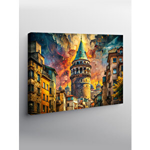 Kanvas Tablo Galata Kulesi