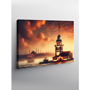 Kanvas Tablo Kız Kulesi 70x100 cm