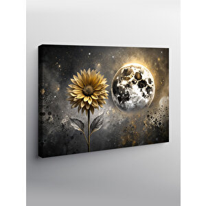 Kanvas Tablo Dolunay Ve Kasımpatı 100x140 cm