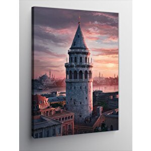 Kanvas Tablo Galata Kulesi